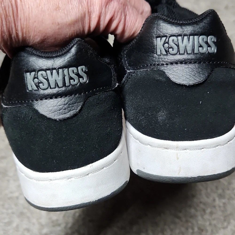 K-Swiss Black Sneakers Size 10